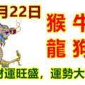 9月22日生肖運勢_猴、牛、雞大吉