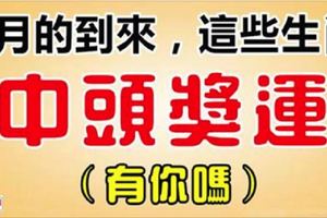 2月的到來，這些生肖最有中頭獎運。是你嗎？