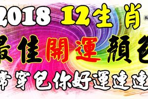 201812生肖的最佳開運顏色！常穿包你好運連連