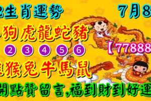 2019年7月8日，星期一，農歷六月初六（己亥年辛未月丙午日）