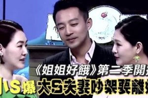 小S掀大S汪小菲案底「沒事吵架就鬧離婚」