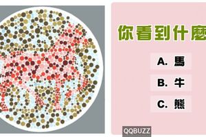 仔細看！你看到什麼? 代表你的人格特質