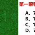 憑直覺從圖中看到什麼數字？一秒測出你的「全方面性格」！