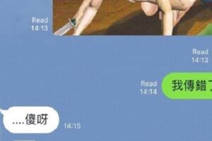 終於跟喜歡的女生聊天了！但沒想到不小心誤傳「這張圖」過去….網友拍：瞬間出局...