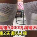 誇張！高雄5000坑洞補不完同坑洞連2天害6人摔