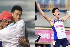 楊俊瀚短跑破紀錄奪金！砂石車司機父驕傲落淚：「鞋子爛了也捨不得換...」