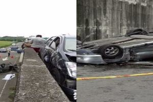 駕駛遭撞「人車摔落6米高」慘死！後方車主：「我是不小心撞上....」超驚險畫面曝光狠打臉！