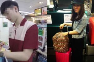 這女大生清晨到超商「提著大包小包問路」讓店員驚覺有異狀，於是他接下來的動作讓整她個冬天都變溫暖…