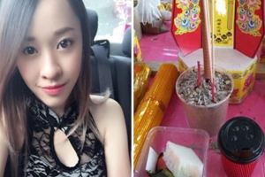 孬種男友不敢提分手出國後就人間蒸發，正妹心碎立牌超渡男友讓網友受驚「不要得罪女人啊」！