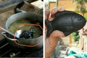 到柬埔寨吃飯，湯裡菜裡吃出「鐵魚」，莫要大驚小怪！