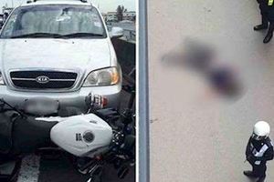 車壞停路肩待救援女駕駛遭撞飛慘死