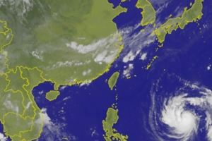 颱風潭美變中度颱風28日起可能影響台灣