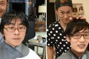 超神髮型師幫「油頭宅男」大改造成「天菜型男」！改造完網友都傻眼「比整形還厲害」根本不同人啊！