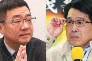 民進黨雙雄爭黨主席游盈隆、卓榮泰隔空交火