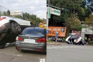 Volvo硬尬BMW騎上去！「車號9555最強對決」底下壓的竟是她老公跟...網驚：案情不單純
