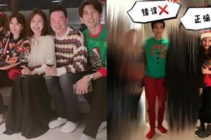 王力宏夫婦舉辦最醜毛衣聖誕趴，網友吐槽：錯誤穿搭典範