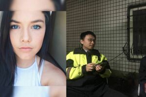 一開車門撿到「藍眼南非美女」車內冷到發抖…台男立即報警處理網：來我家避難吧