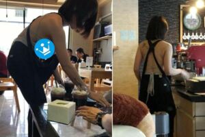 這餐廳超兇狠！女員工大膽「制服」我到底要看哪？神出本尊果然兇！