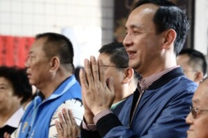 吳王「閉門密會」45分鐘　朱立倫笑回這一句話