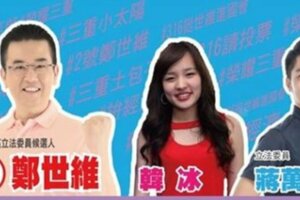 韓冰代父挺鄭世維 今晚與蔣萬安現身三和夜市
