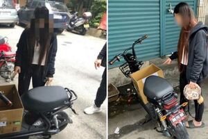 生母找到了！20歲小媽媽「中和路邊棄女嬰」淡定騎車走　被抓後「哭喊是逼不得已」：拜託幫我養