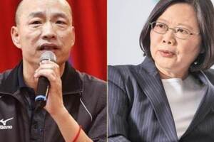 韓國瑜支持度仍最高 綠營唯蔡賴配微幅領先韓