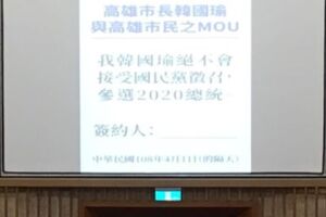 選2020？議員逼簽高雄市民MOU　韓拒簽令人耐人尋味