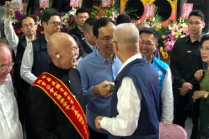 「吳朱會」破局後首同框！　朱立倫對吳敦義說了這句...