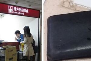 錢包不見7年！男子突然接到電話「在女廁找到了」　到警局「拿回來打開後」讓他愣住了