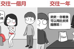 熱戀→老夫老妻才會懂！　12張「交往對比圖」證明只有一件事不會變～