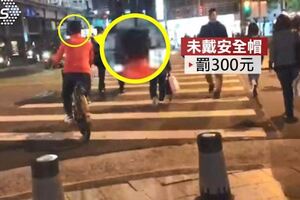 三讀通過！騎電動自行車未戴安全帽罰300