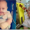 十一個月大的寶寶因病失去了四肢，手術後醒來就送給父母一個微笑！
