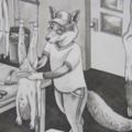 13張「人類與動物交換身份」的超暗黑插畫，#2「鵝肝醬」原來人類是如此殘忍！
