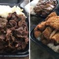 美國便當一餐抵兩餐！　他買牛排便當「肉都溢出來」　鄉民驚嚇：多到有點惡　