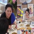 郭碧婷同婆婆一起用餐，誰注意郭碧婷的坐姿？網友：一眼看出家庭地位