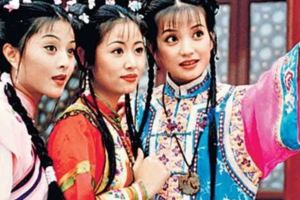 「還珠三美」早期照片大對比，最美非她莫屬！