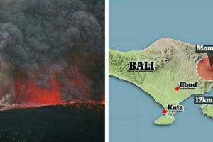 一天震125次，印尼火山爆發在即，超過12萬人被迫離開家園