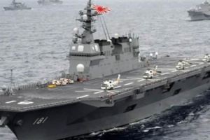 中國新華網》日本出雲級驅逐艦要升級為航母安倍再踏「憲法紅線」