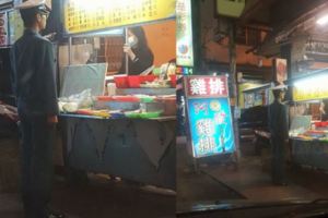 軍校生買雞排在攤販前「握拳站超挺」，老闆娘壓力超大但網友們卻超感動！