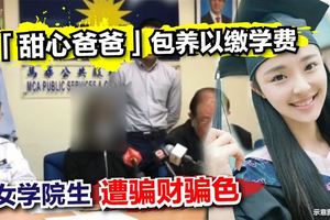 找「甜心爸爸」包養以繳學費，女學院生遭騙財騙色