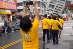Action！亂入花蓮災區走秀拍片惹眾怒宗教團體道歉了