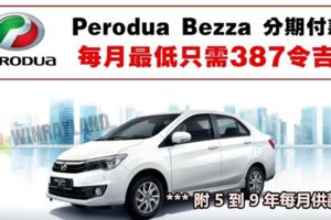 PeroduaBezza分期付款，每月最低只需387令吉