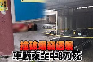 撞破爆竊遇襲車廠東主中8刀死