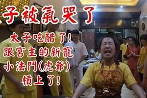 不滿宮主有新寵，蓮花太子吃醋爆哭：要跟爺爺說！