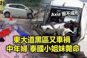 東大道黑區又車禍中年婦-泰國小姐妹斃命