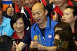 高雄》暴雨後黃暐瀚預估韓國瑜年底選戰得票數