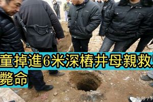 男童掉進6米深樁井母親救兒齊斃命