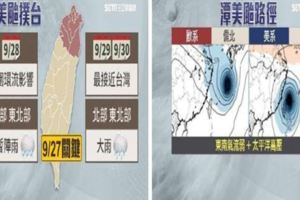 潭美恐成強颱！氣象局：不排除穿台