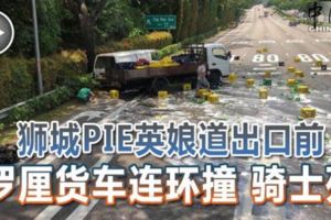 羅裡貨車連環撞馬勞1死1傷