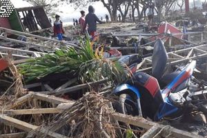 印尼7.5強震引海嘯水淹市區至少410死